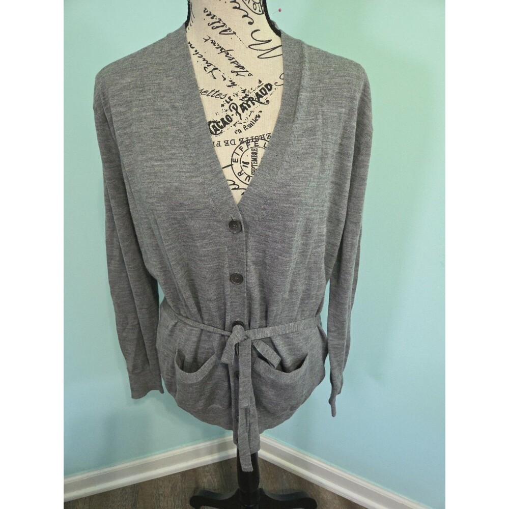 J crew merino wool sweater new with tags grey